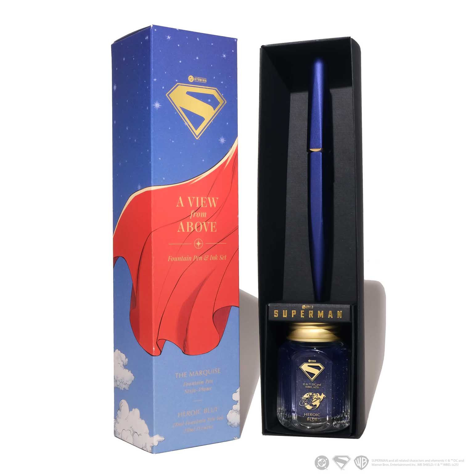 Ferris Wheel Press Superman Pen & Ink 28ml Set -  A View from Above